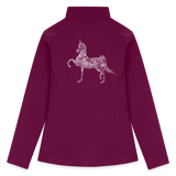 ASB Women’s Soft Shell Jacket - raspberry
