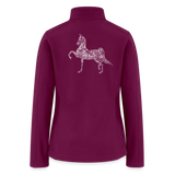 ASB Women’s Soft Shell Jacket - raspberry