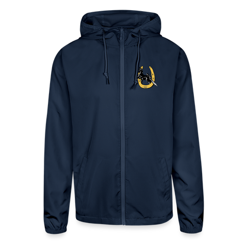 Adult Lightweight Windbreaker - navy